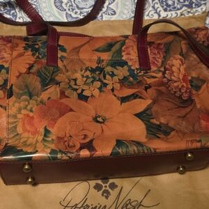 Patricia Nash Floral Leather Purse